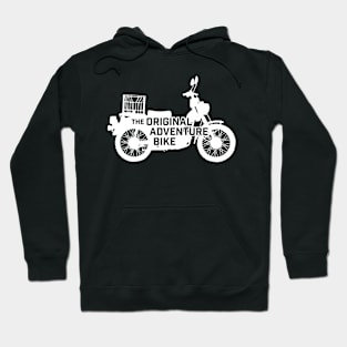 The Original Adventure Bike (White) Hoodie